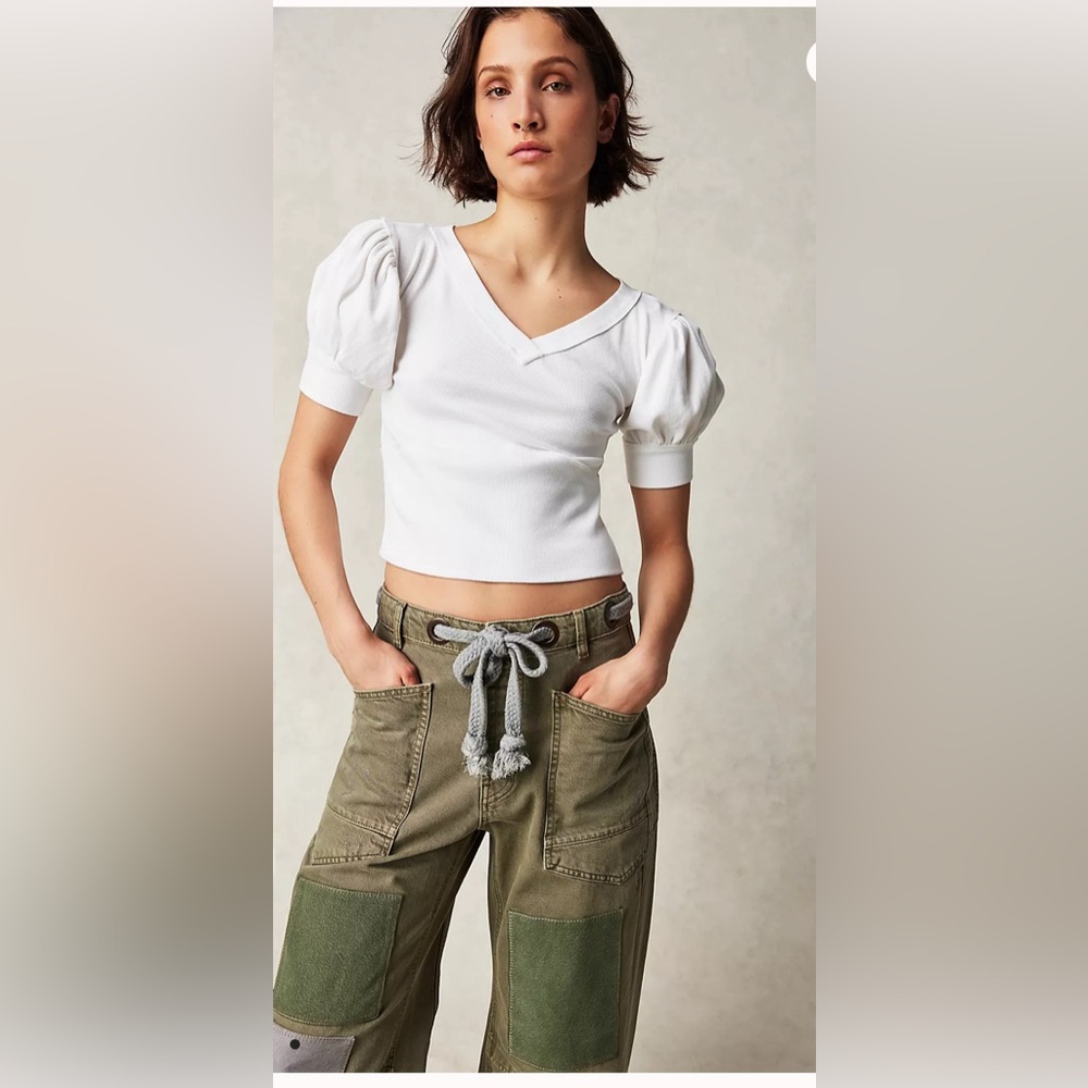 NWT Free People Goddess Tee - Picture 4 of 5